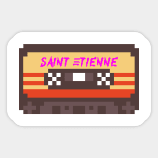 Saint Etienne 8bit cassette Sticker